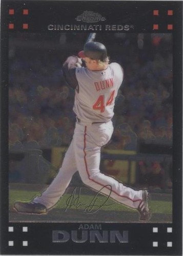 2007 Topps Chrome - Adam Dunn #225