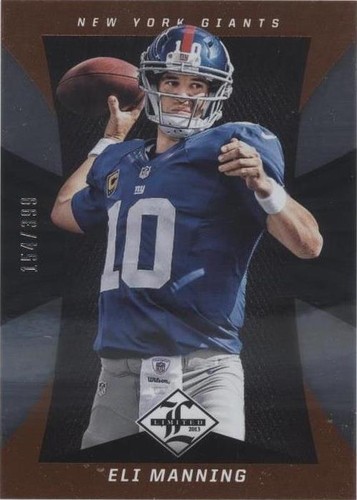 2013 Panini Limited Eli Manning #65