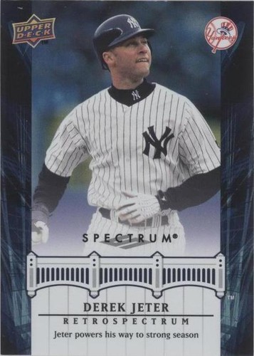 2008 Upper Deck Spectrum - Derek Jeter #DJ38