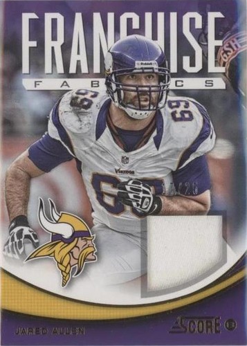 2013 Score Jared Allen #FF-JA