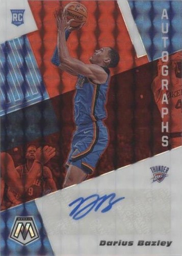 2019-20 Panini Mosaic - Darius Bazley #RA-DBZ