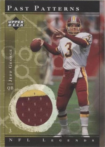 2001 Upper Deck NFL Legends Jeff George #PP-JG