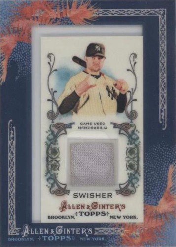 2011 Topps Allen & Ginter's - Nick Swisher #AGR-NS