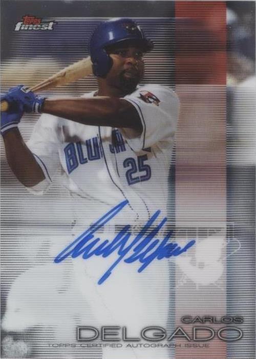 2016 Topps Finest - Carlos Delgado #FA-CD