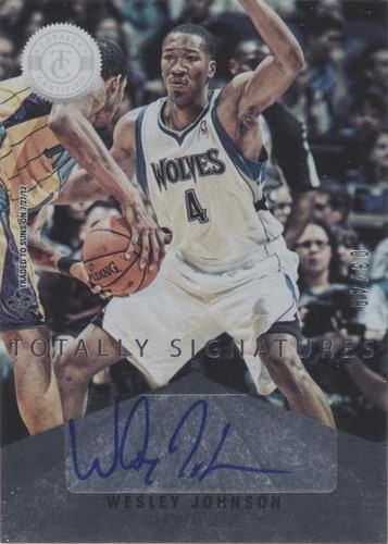 2012-13 Totally Certified - Wesley Johnson #57