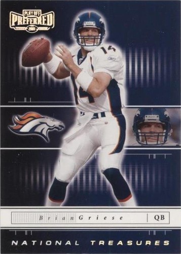 2001 Playoff Preferred Brian Griese #10