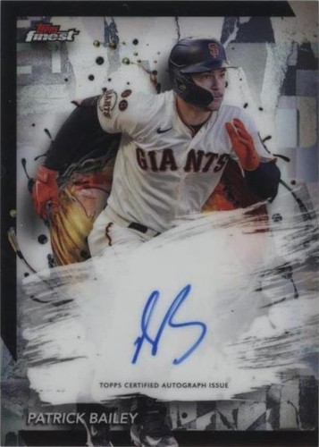 2024 Topps Finest - Patrick Bailey #FA-PB