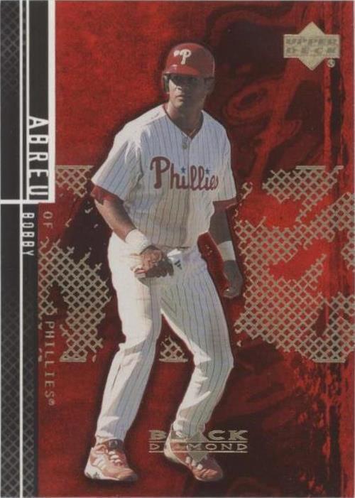 2000 Upper Deck Black Diamond дебютант издание - Bobby Abreu #77