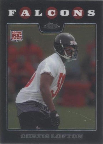 2008 Topps Chrome Curtis Lofton #TC245