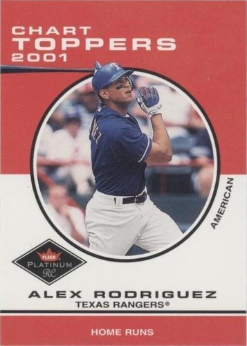 2001 Fleer Platinum - Alex Rodriguez #418