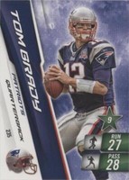 2010 Adrenalyn XL Tom Brady #235