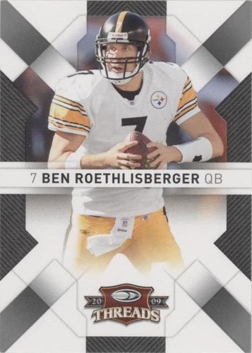 2009 Donruss Threads Ben Roethlisberger #77