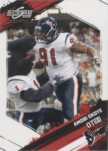 2009 Score Inscriptions Amobi Okoye #112