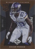 2013 Panini Limited Xavier Rhodes #200