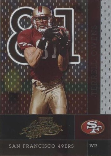 2002 Playoff Absolute Memorabilia Terrell Owens #126