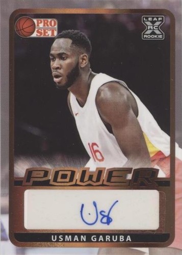 2021-22 Leaf Pro Set Power - Usman Garuba #BA-UG1