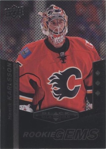 2010-11 Upper Deck Black Diamond - Henrik Karlsson #178