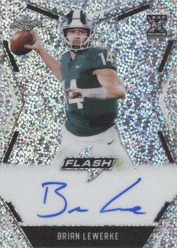 2020 Leaf Flash Brian Lewerke #BA-BL1