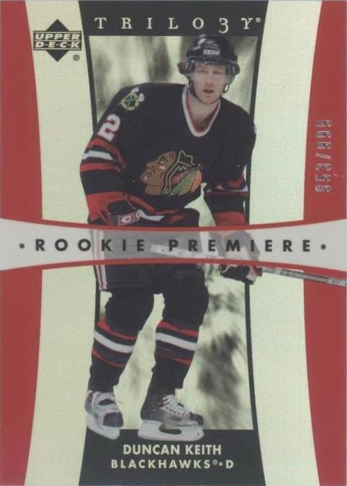 2005-06 Upper Deck Trilogy - Duncan Keith #240