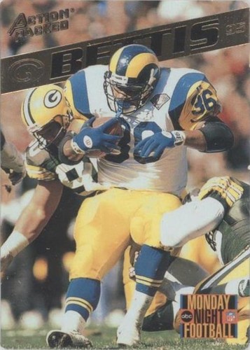 1995 Action Packed Monday Night Football Jerome Bettis #4