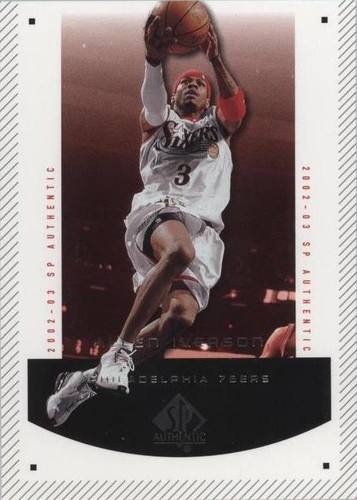 2002-03 SP Authentic - Allen Iverson #68