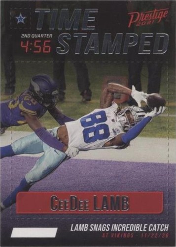 2021 Panini Prestige CeeDee Lamb #TS-CL