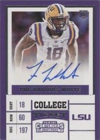 2017 Panini Contenders Draft Picks Tre'Davious White #209