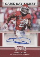 2020 Panini Contenders Draft Picks CeeDee Lamb #6
