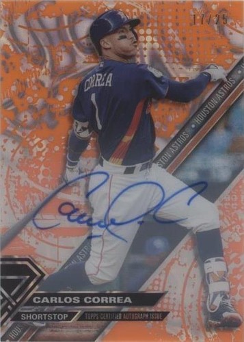 2017 Topps High Tek - Carlos Correa #HT-CC