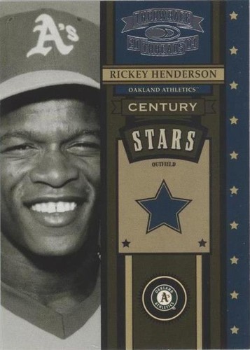 2004 Donruss Throwback Threads - Rickey Henderson #CS-45