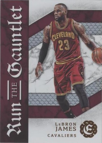 NBA 16/17 Excalibur レブロンジェームズ インサートカード 2016-17 Excalibur LeBron James Knight In Shining Armor Die