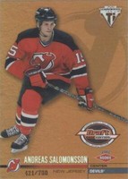 2001-02 Pacific Private Stock Titanium Draft Edition - Andreas Salomonsson #149