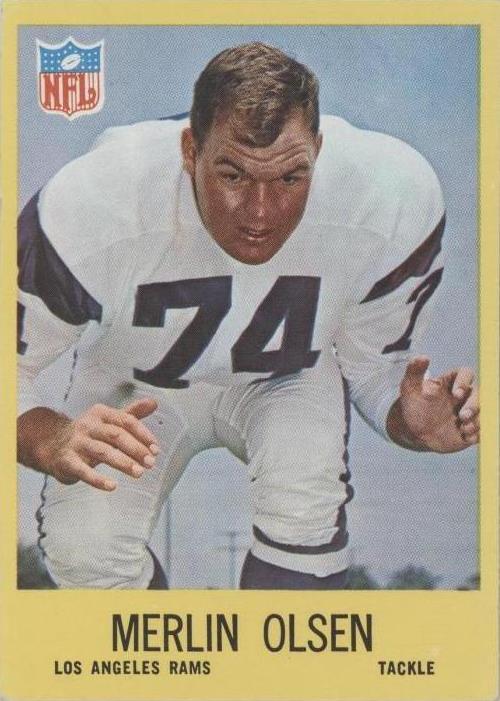 1967 Philadelphia Merlin Olsen #94