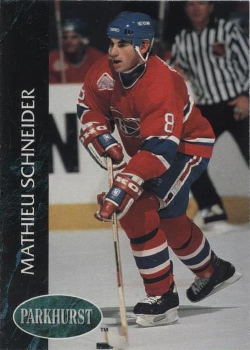 1992-93 Parkhurst - Mathieu Schneider #319
