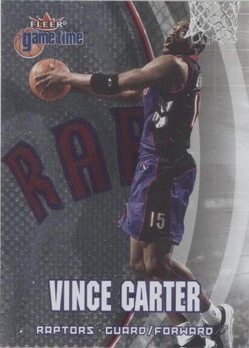 2000-01 Fleer Game Time - Vince Carter #1