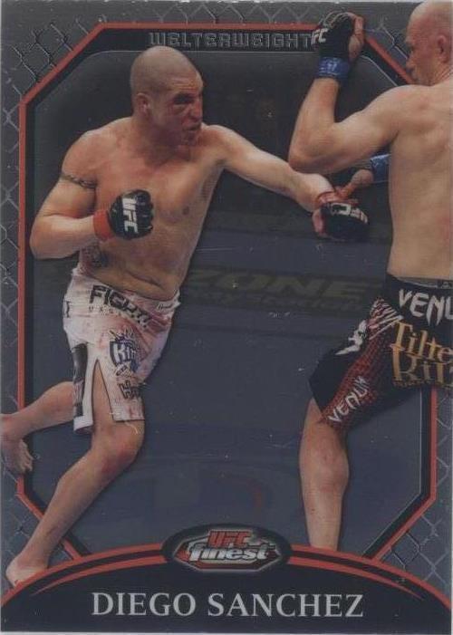 2011 Topps Finest UFC - Diego Sanchez #23