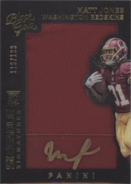 2015 Panini Black Gold Matt Jones #SSR-MJ
