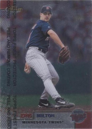 1999 Topps Finest - Eric Milton #98
