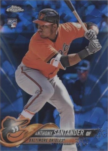 2018 Topps Chrome Sapphire Edition - Anthony Santander #433