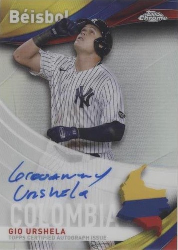 2021 Topps Chrome - Gio Urshela #BA-GU