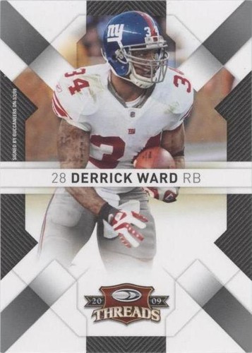 2009 Donruss Threads Derrick Ward #93