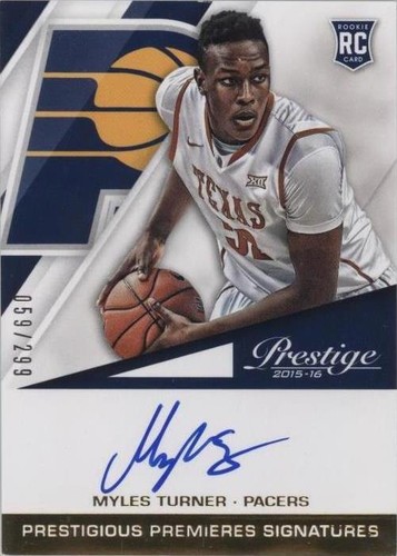 2015-16 Panini Prestige - Myles Turner #PPS-MT
