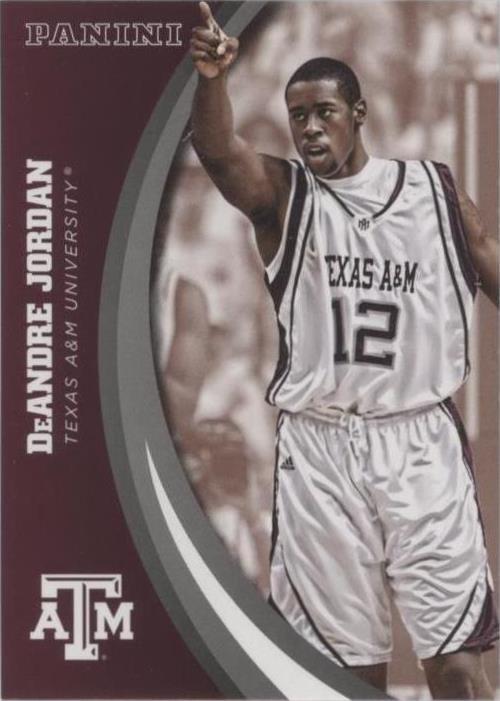 2015 Panini Texas A&M Aggies — ДеАндре Джордан No27