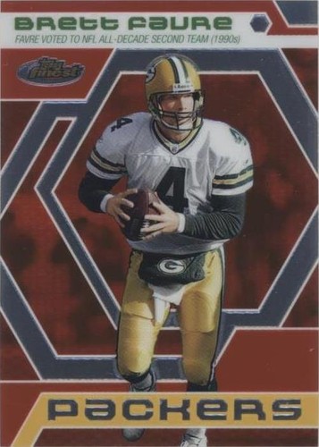2006 Topps Finest Brett Favre #BF13