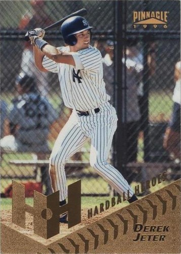 DEREK JETER 1996 PINNACLE HARDBALL HEROES #279 NEW YORK