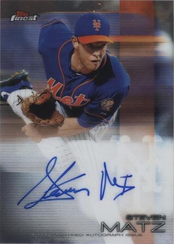 2016 Topps Finest - Steven Matz #FA-SMA