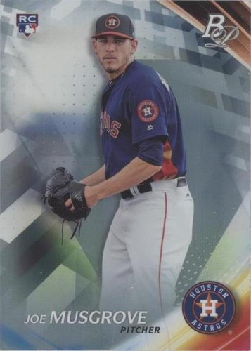 2017 Bowman Platinum - Joe Musgrove #55