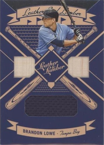 2019 Panini Leather & Lumber - Brandon Lowe #LLT-BL