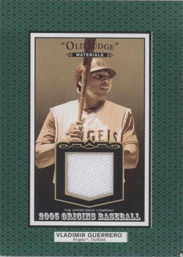 2005 Upper Deck Origins - Vladimir Guerrero #OJ-VG