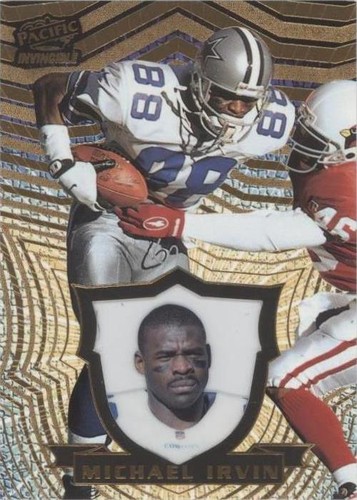 1997 Pacific Invincible Michael Irvin #37